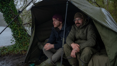 Frühjahr am holländischen Parklake – mit Max Middelhoff und Malte Brüninghoff